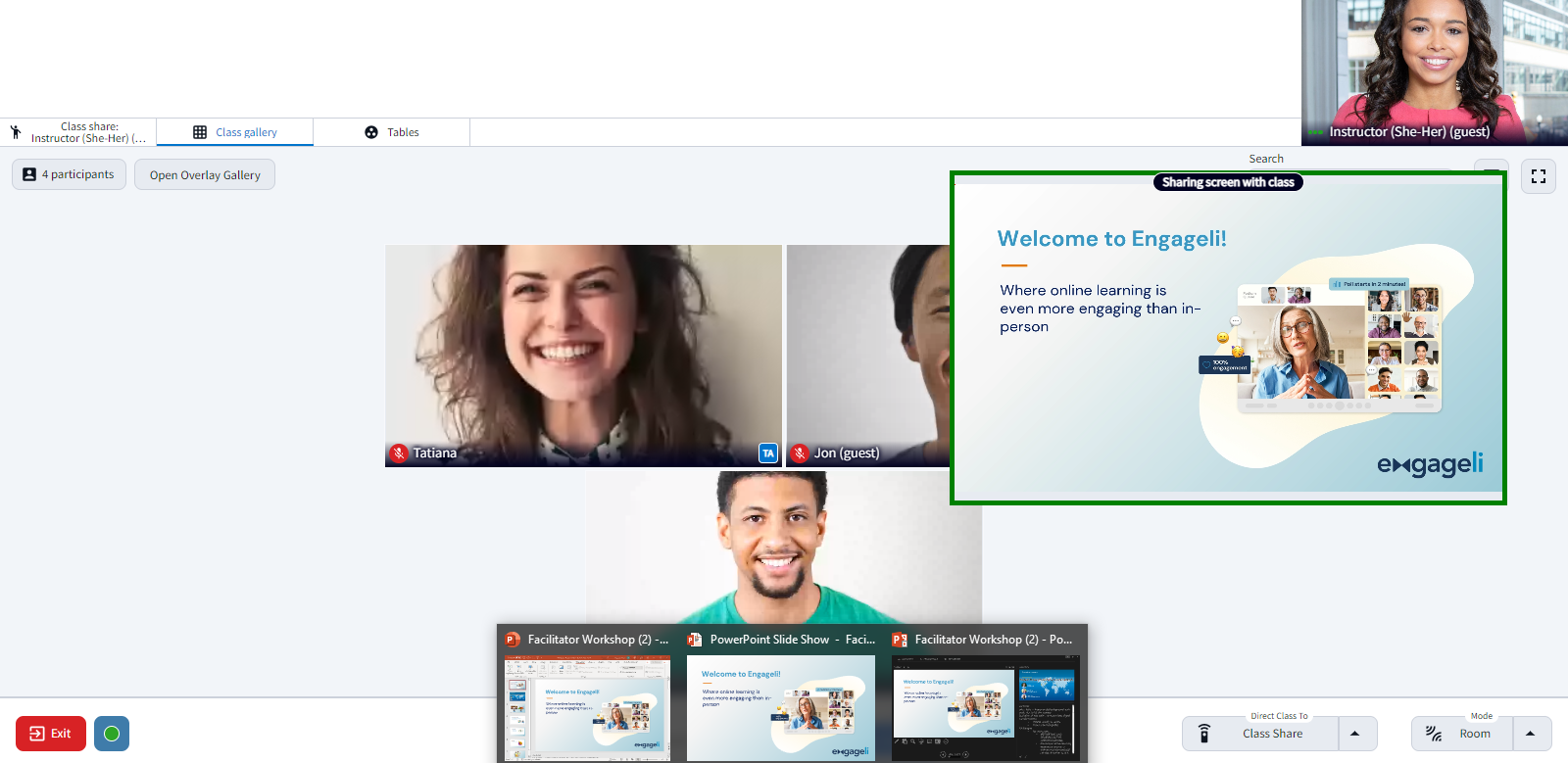 Powerpoint windows engageli 